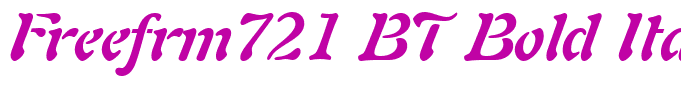 Freefrm721 BT Bold Italic(1)